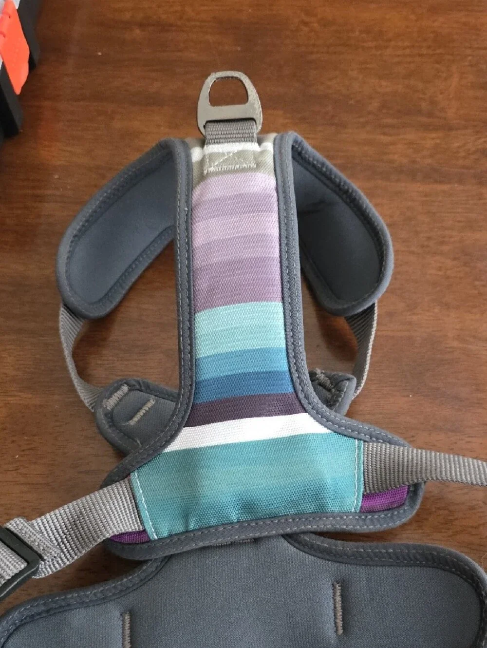 Bark Embark Dog Harness in Gray and Dark Green - Picture 3 of 3